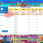 BUKTI JACKPOT SLOT PG SOFT LUCKY NECKO TERPERCAYA DI INDONESIA TGL 28-09-2025